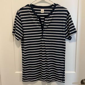 J.Crew Striped Henley
